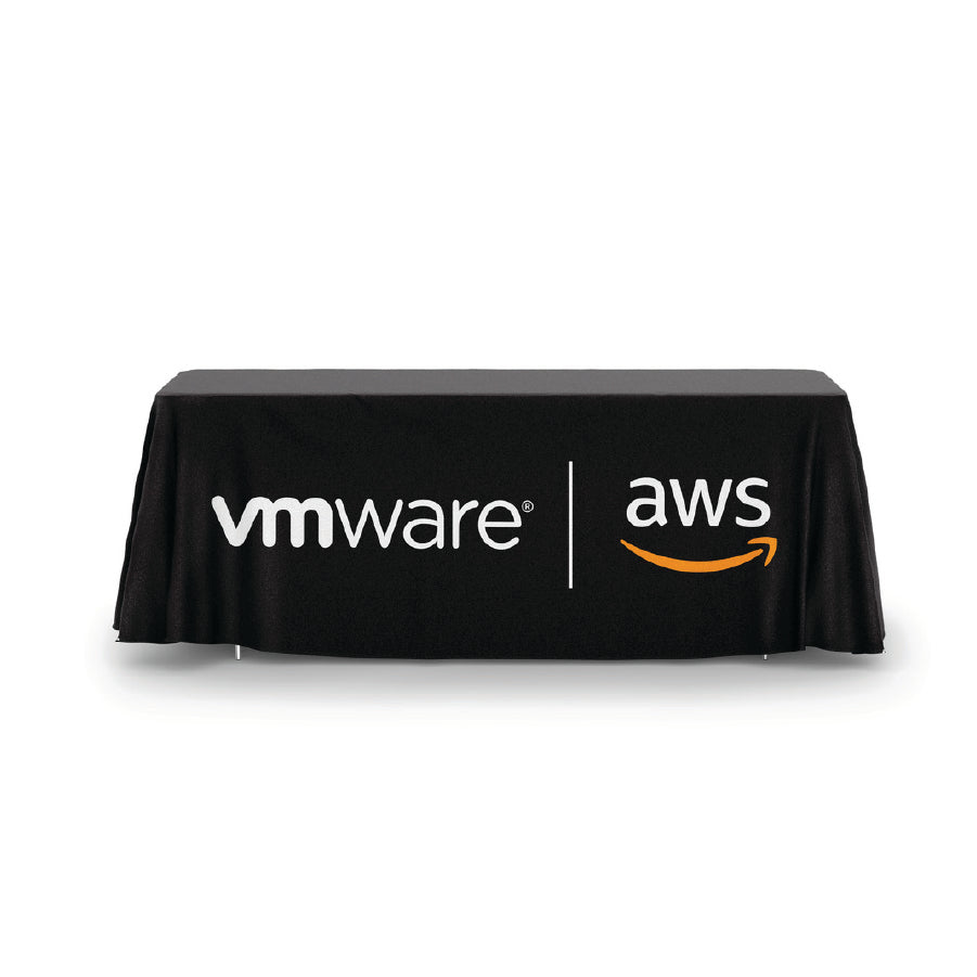 8 Foot 4 sided Table Drape AWS VMware Partner Marketing AWSEFC 8-foot-4-sided-table-drape-aws-vmware-partner-marketing-awsefc