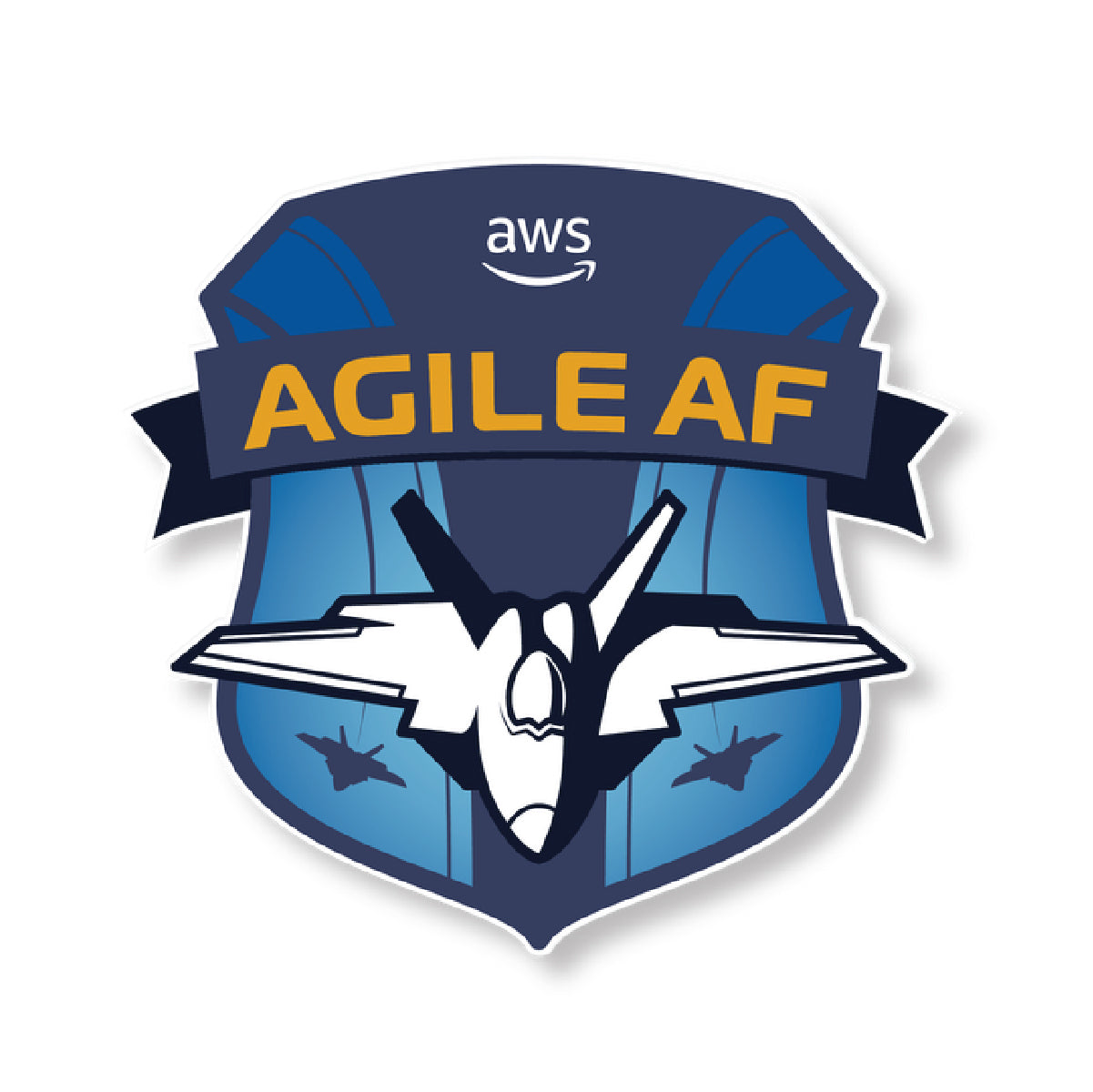 AWS Agile Die Cut Sticker- DoD (Pack of 25) – AWSEFC