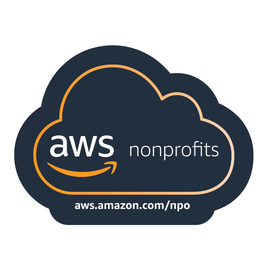 AWS nonprofits Die Cut Stickers (Pack OF 25) – AWSEFC